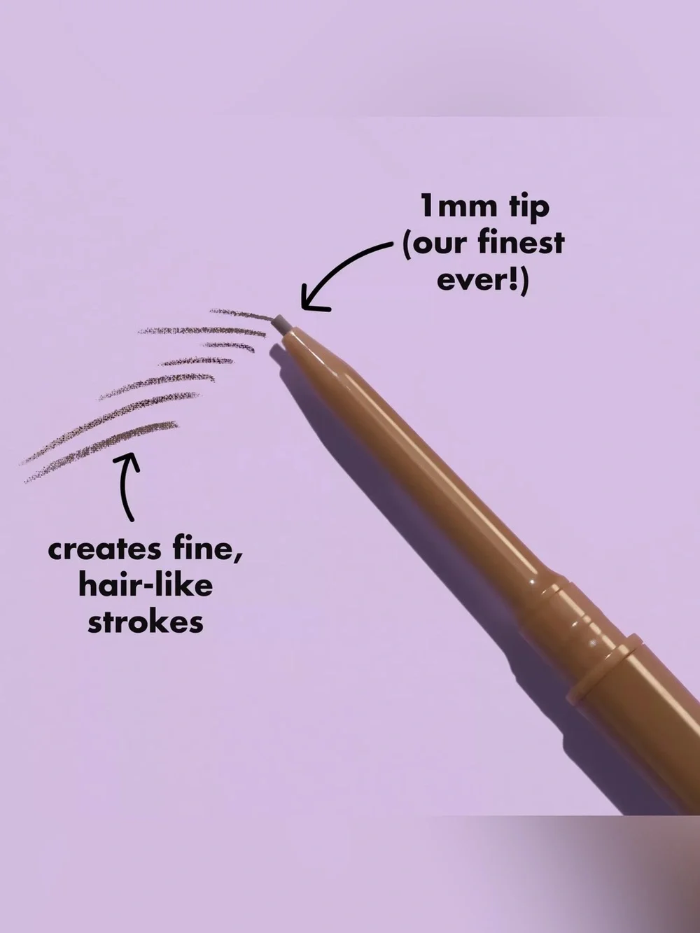e.l.f. Micro-Fine Brow Pencil - Dark Brown, NEW